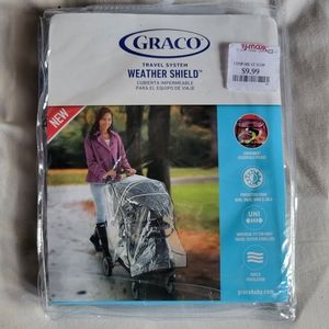Stroller rain cover